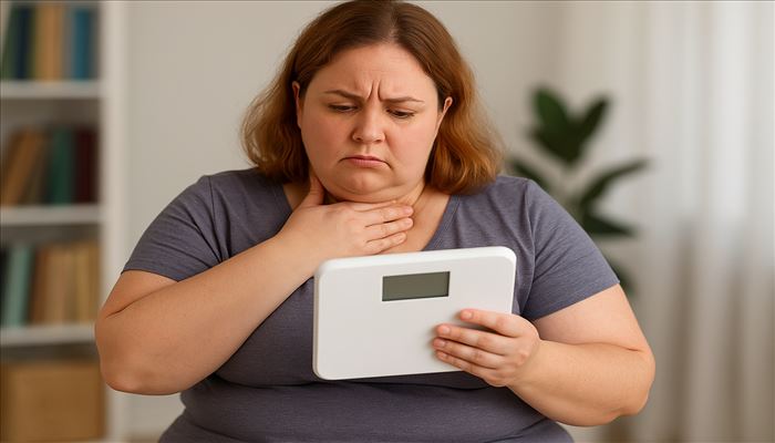 آیا کم‌کاری تیروئید عامل اصلی اضافه وزن و چاقی است؟