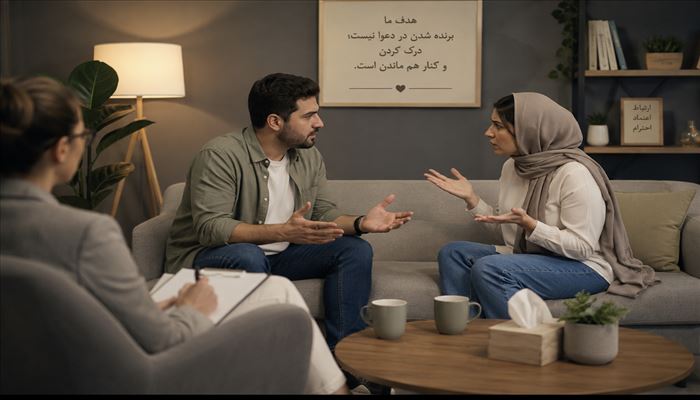 چرخه تعارض در رابطه زوجین؛ چرا دعواهای تکراری تمام نمی‌شوند؟